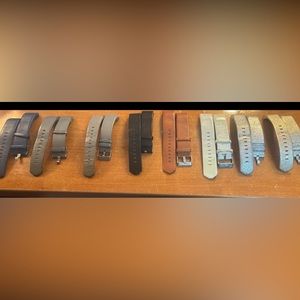 Fitbit Charge 2 Watch Leather Watch Bands (8 sets)